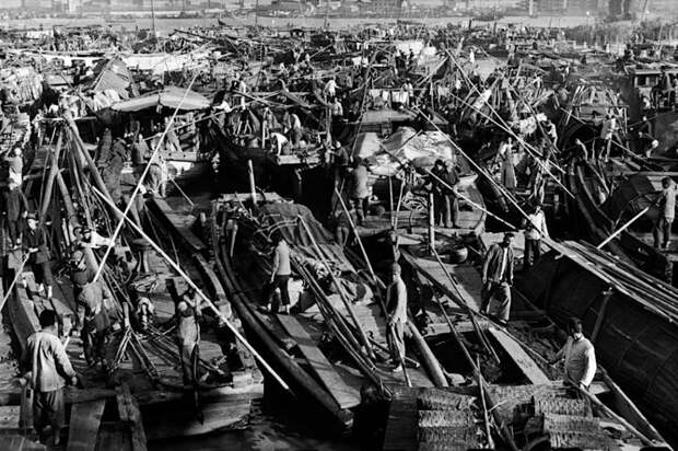 5. Сучжоуский канал, Китай, 1948 было стало, интересно, история, пробки, пробки в москве тогда и сейчас, факты, фото