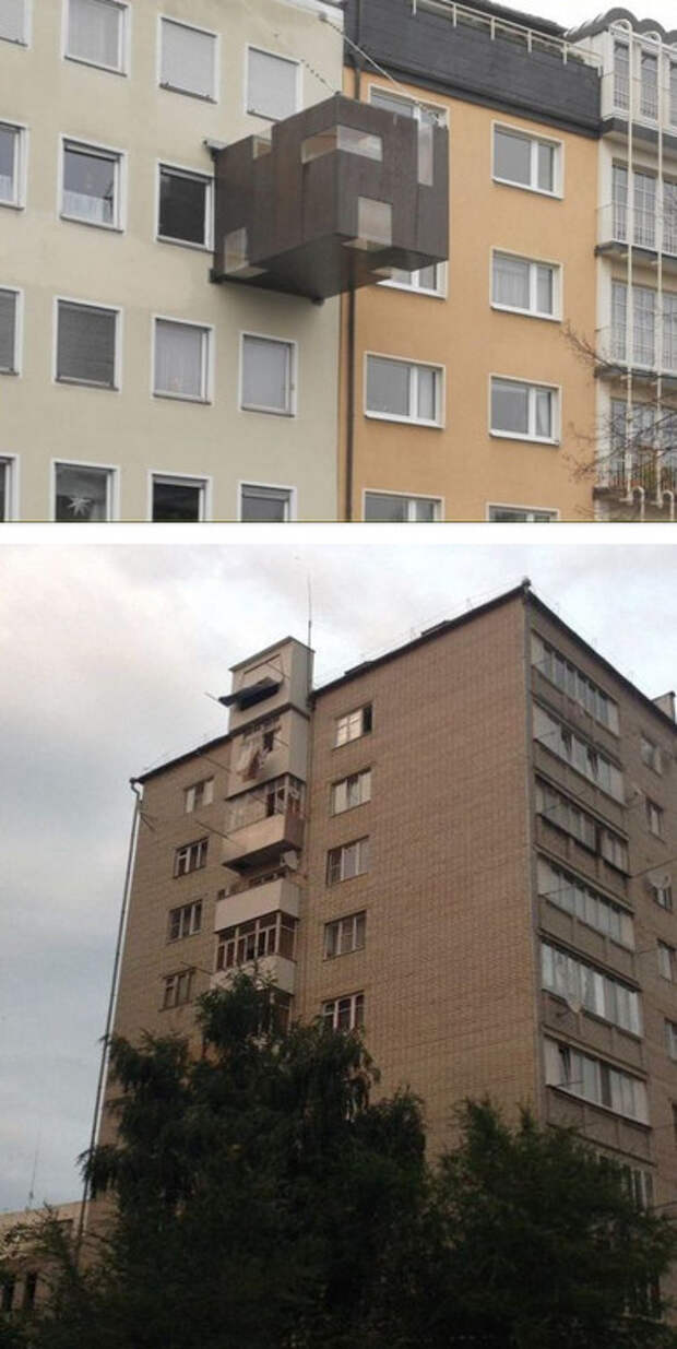Обнаглевшие соседи, которые расширили балкон вызвали протест в сети...