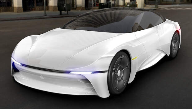 Электро мобиль для продвинутых-Apple Car 2022 года..
