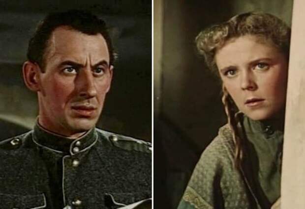 Владимир Басов и Роза Макагонова в фильме *Школа мужества*, 1954 | Фото: kino-teatr.ru Владимир Басов и Роза Макагонова в фильме *Школа мужества*, 1954 | Фото: kino-teatr.ru