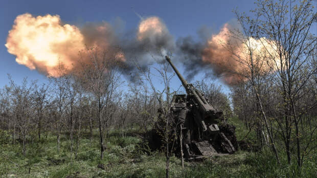Точными ударами: артиллеристы громят позиции ВСУ в районе села Урожайное