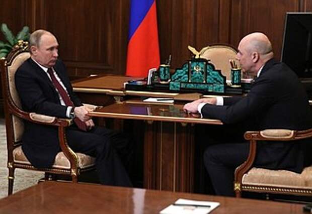 Рабочая встреча с Министром финансов Антоном Силуановым