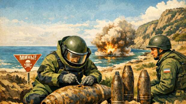 В Крыму обезвредили четыре снаряда времён Великой Отечественной войны