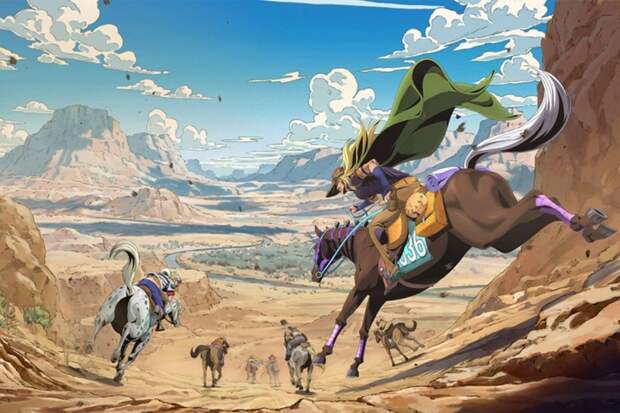 Новое аниме по «ДжоДжо» вытеснило «Фрирен» из вершины рейтинга — фанаты начали «войну оценок»