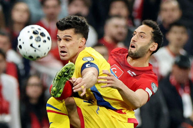 Сборная Турции обыграла команду Румынии в полуфинале стыкового турнира ЧМ-2026