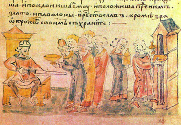 Про князя Святослава и оселедец