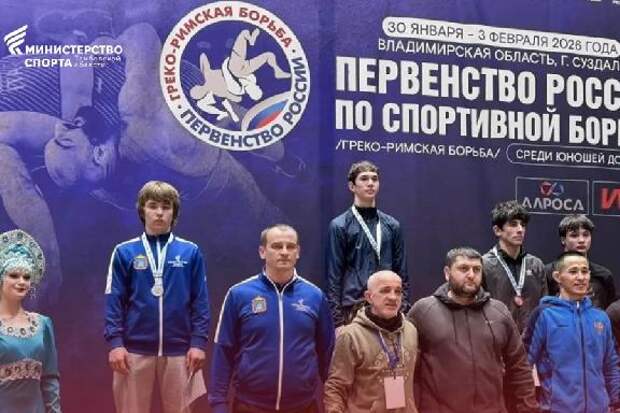 Тамбовчанин Кирилл Жандаров завоевал серебро на первенстве России по греко-римской борьбе