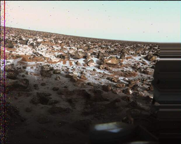 Иней на Марсе