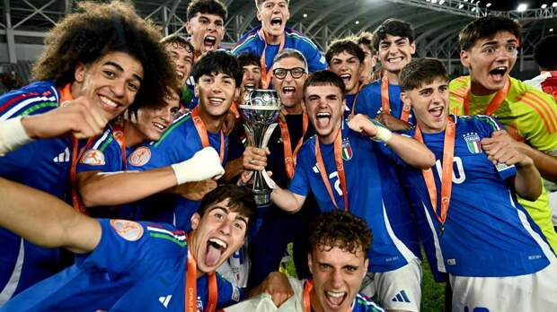 Юношеская сборная Италии стала чемпионом Европы