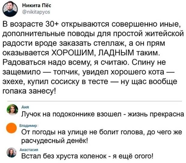 20+ интересных комментариев и диалогов из соцсетей для хорошего настроения