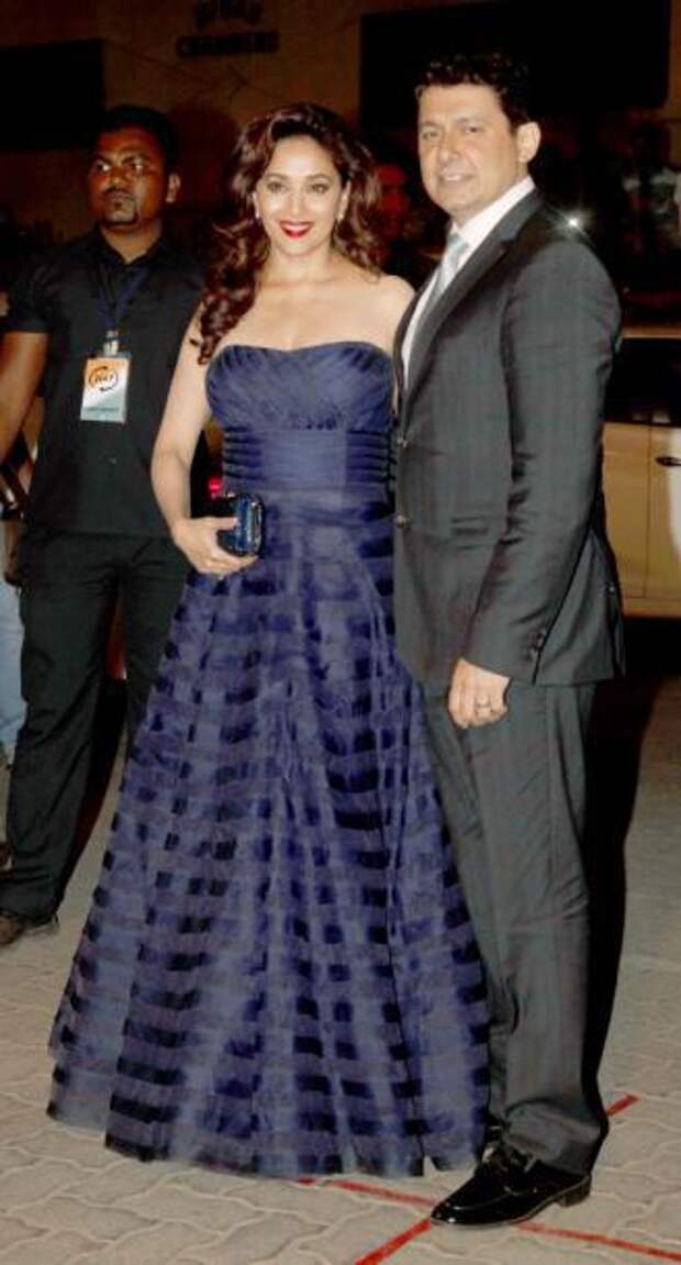 Madhuri Dixit with her better half