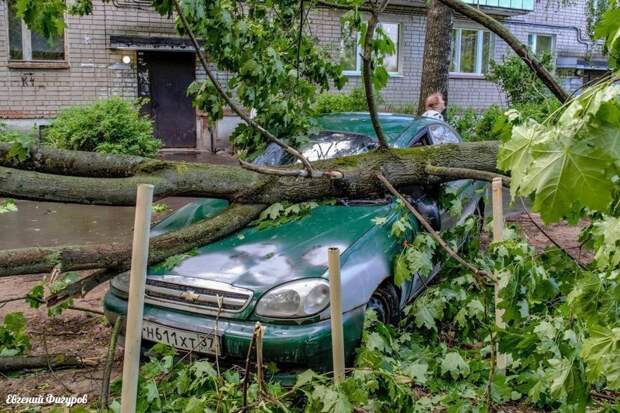Ураган в Поволжье 30 мая 2018: как это было Иваново, буйство стихии, город, казань, нижний новгород, последствия урагана, ураган, эстетика