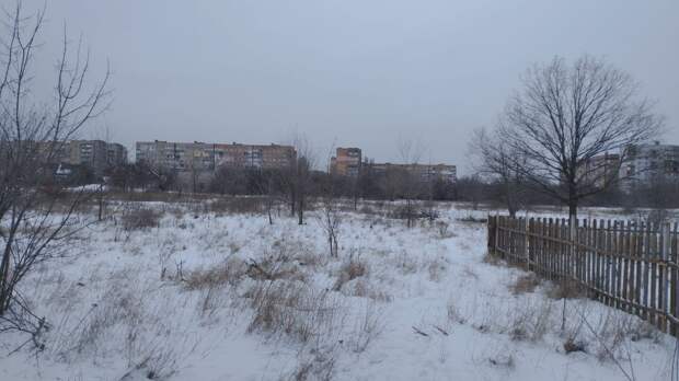 Снежный и морозный микрорайон"Тихий", сейчас