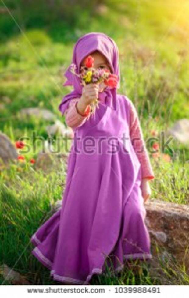 stock-photo-little-muslim-girl-with-wildflowers-masha-and-the-bear-style-1039988491.jpg