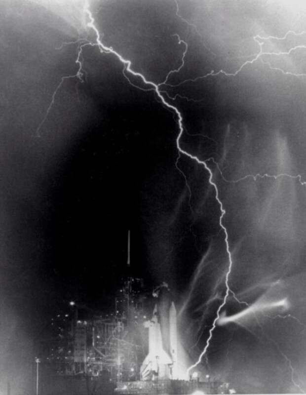 Удар молнии в шаттл "Челленджер", 1983 год было, история, фото
