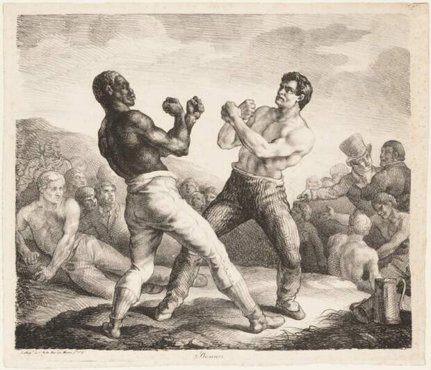 Боксёры, Теодор Жерико, 1818 год. \ Фото: metmuseum.org.