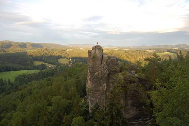 Бастай каменный бастион Саксонии Bastei12 Бастай каменный бастион Саксонии
