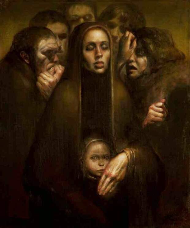 Первобытная красота людей. Luke Hillestad