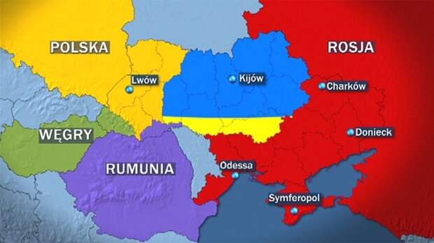 Определилась тройка стран-лидеров по разделу бывшей Украины