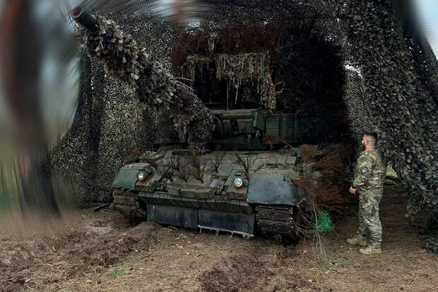 В ВСУ немецкий "Леопард" попытались превратить в "дикобраза"