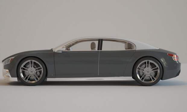 Volga-2020 Concept от дизайнера из Казани авто, автодизайн, волга, волга 2020, газ, дизайнер, концепт