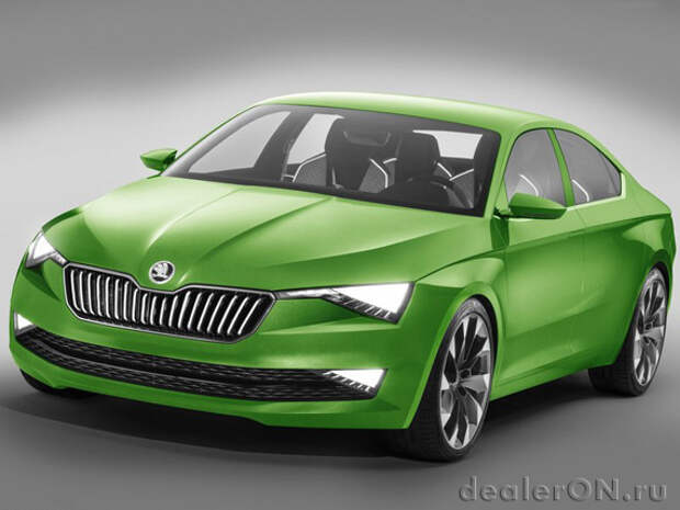 Концепт Шкода ВижнСи 2014 / Skoda VisionC Concept 2014