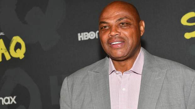 Charles Barkley on the red carpet