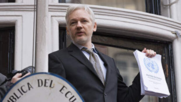 Сооснователь WikiLeaks Джулиан Ассанж. Архивное фото