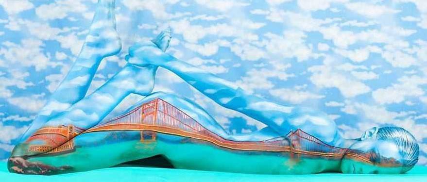 Body art art, body