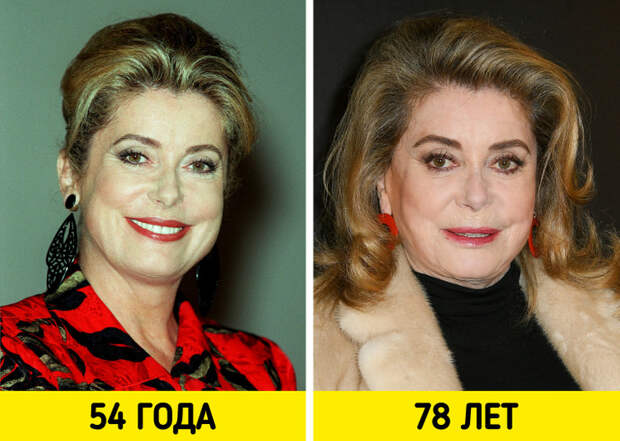 Знаменитые французские актёры на снимках тогда и сейчас