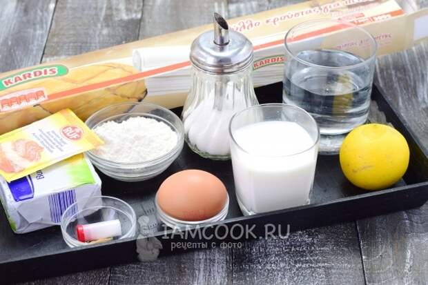 Ингредиенты для сладкого Гуллеша