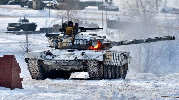 Демонстрация боевой подготовки Вооруженных сил Белоруссии Демонстрация боевой подготовки Вооруженных сил Белоруссии - РИА Новости, 1920, 21.01.2022