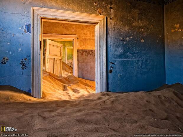 Колманскоп - город-призрак в пустыне Намиб