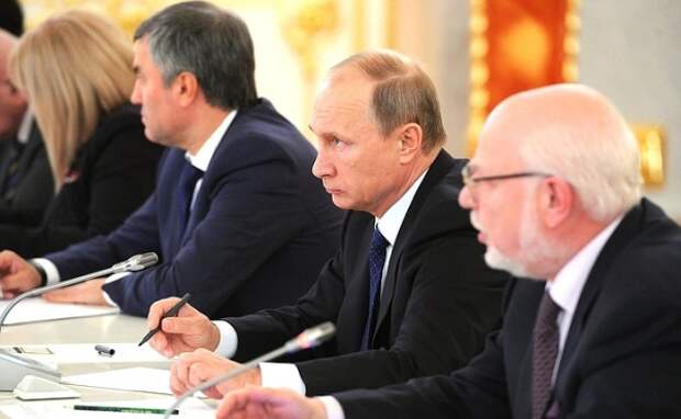 Володин, Путин, Федотов|Фото: kremlin.ru