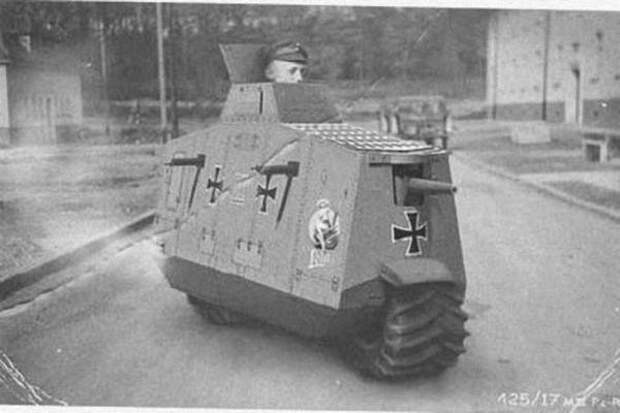 Секретный немецкий бронированный мотоцикл Type R история, танки