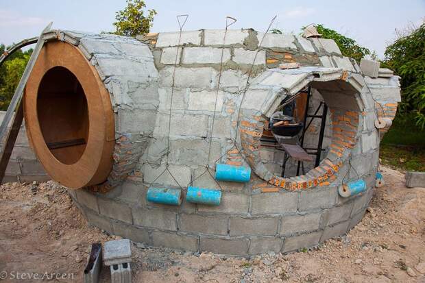 domehome02 Мужчина построил дом своей мечты за полтора месяца, потратив всего 9000 долларов