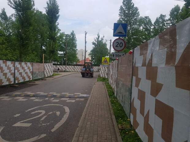 В Лесопарке «Северный» появится сцена для районных праздников – глава управы