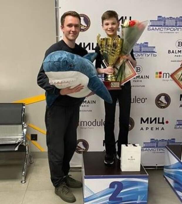 Фигурист из «Москвича» стал серебряным призером всероссийского турнира