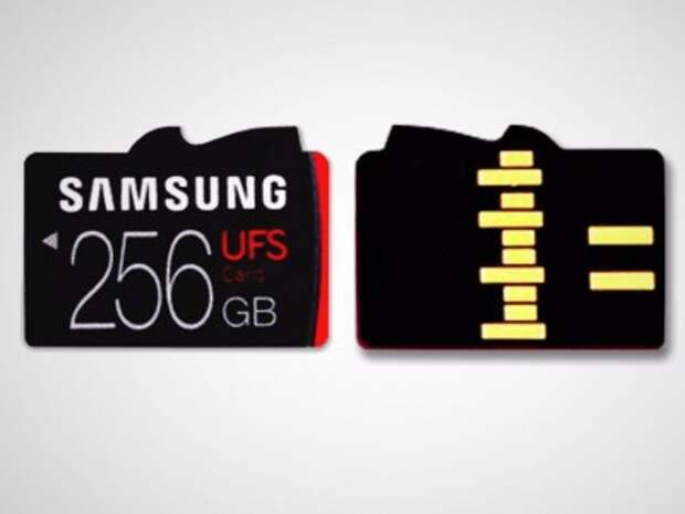 Samsung представляет первые в мире карты памяти формата UFS