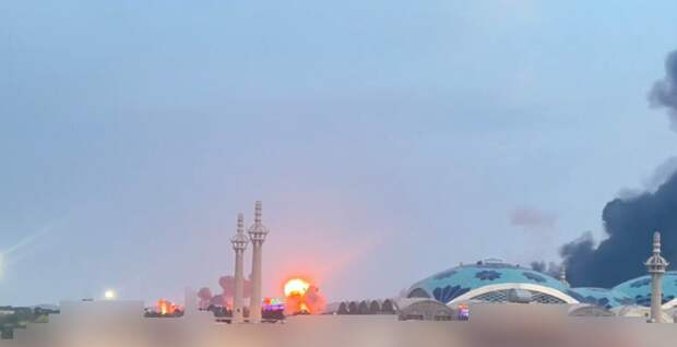 Кадры авиаударов по Исхафану в Иране