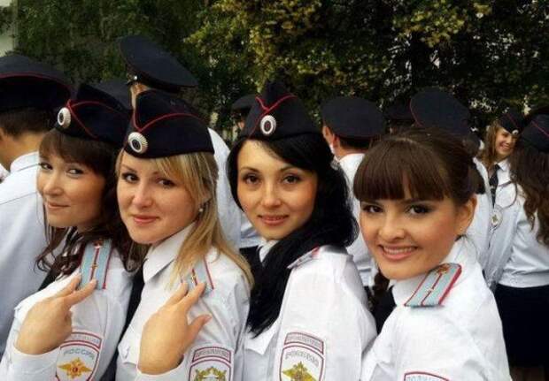 Обезоруживающая красота русской полиции