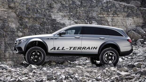 Универсал Mercedes All-Terrain превратили в экстремальный внедорожник All-Terrain, e-class, mercedes, mercedes-benz, авто, внедорожник, тюнинг, универсал