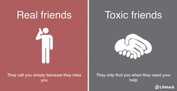 Real Friends Vs Toxic Friends