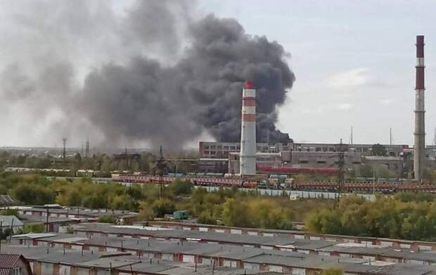 Стала известна причина пожара на Омсктрансмаше