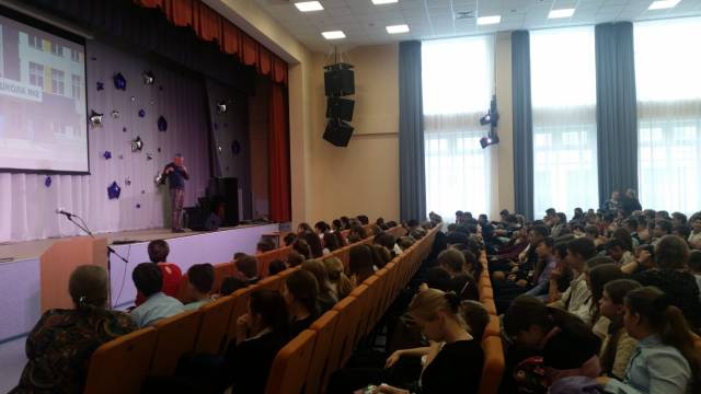 Вице-президент фонда «Город без наркотиков» провел беседу со школьниками Кировграда 