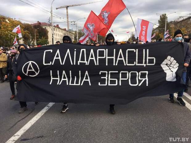 Протесты в Минске. 18.10.2020