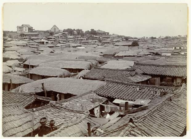 Крыши Пхеньяна, 1907 год история, кндр, северная корея