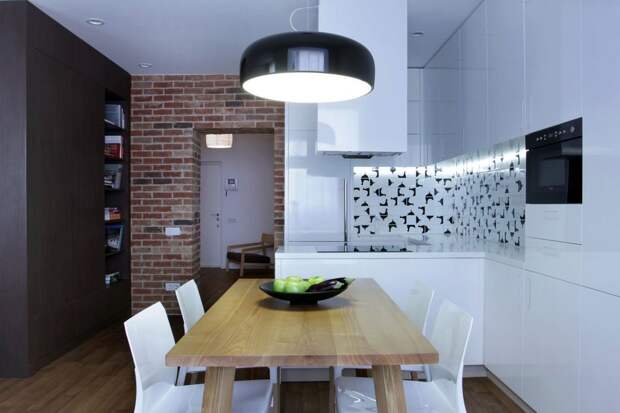 Стильная квартира-студия в Киеве от Lugerin Architects