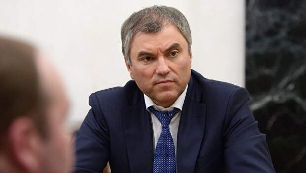 Председатель Государственной Думы РФ Вячеслав Володин. Архивное фото