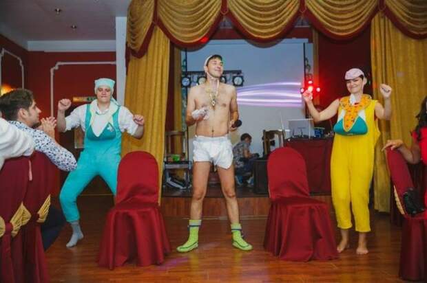 True Russsian Wedding, русская свадьба, свадебные приколы, безумная свадьба